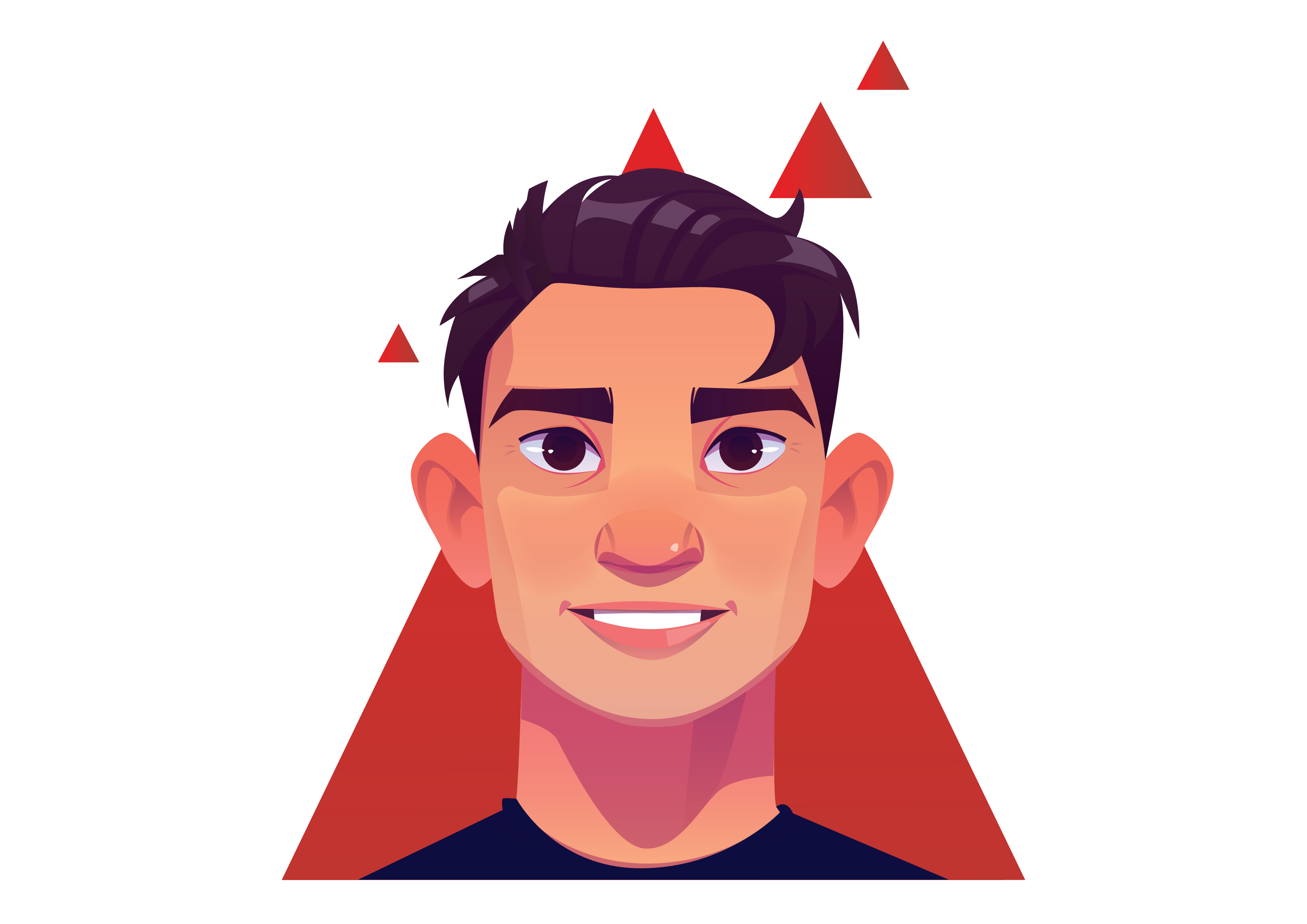 Persona art for abhinav thakur